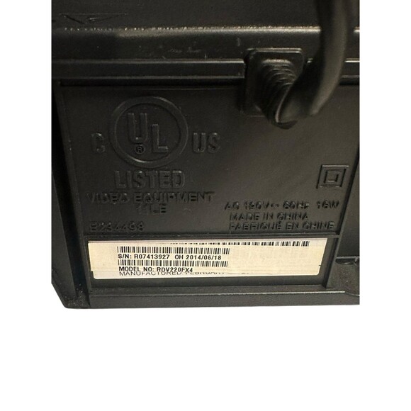 FUNAI DV220FX4A DVD VCR Combo Player / VHS Recorder w/ Remote *Read description* - Picture 5 of 10